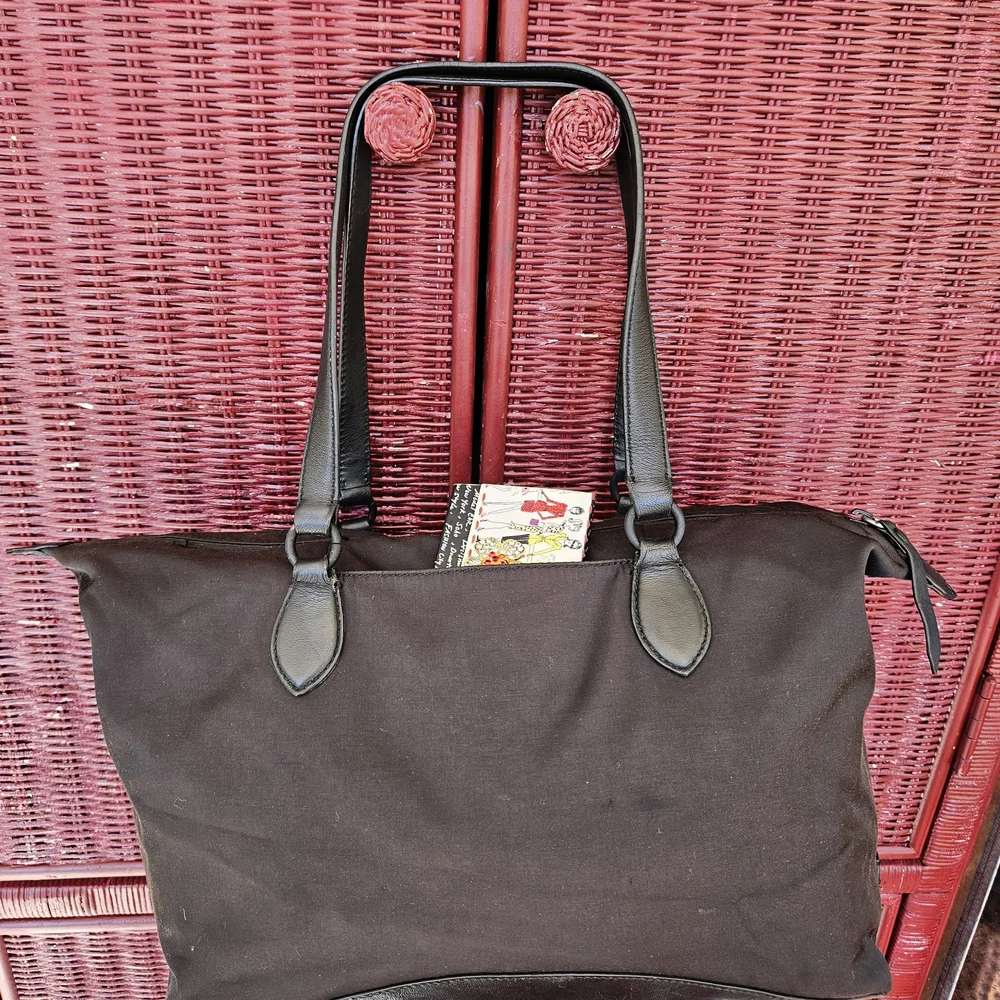 Cole Haan Black Laptop Bag